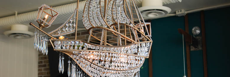 Ship chandelier