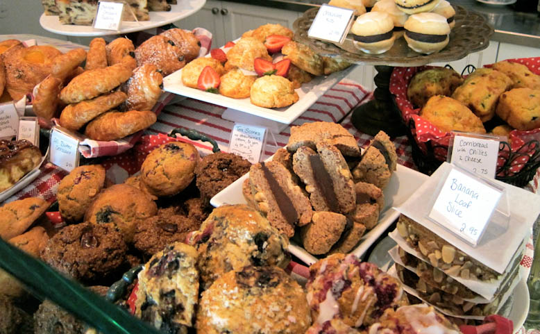 A bounty of freshly-baked goodies