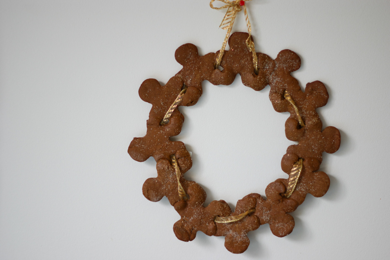 gingerbread wreath