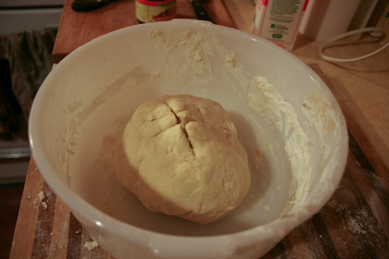 croissants - dough before rising