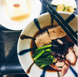 Instagram, @gratitudeforlocalfood (Michelle Collyer) "ako Daikon - Today's lunch special at Uchida Eatery"